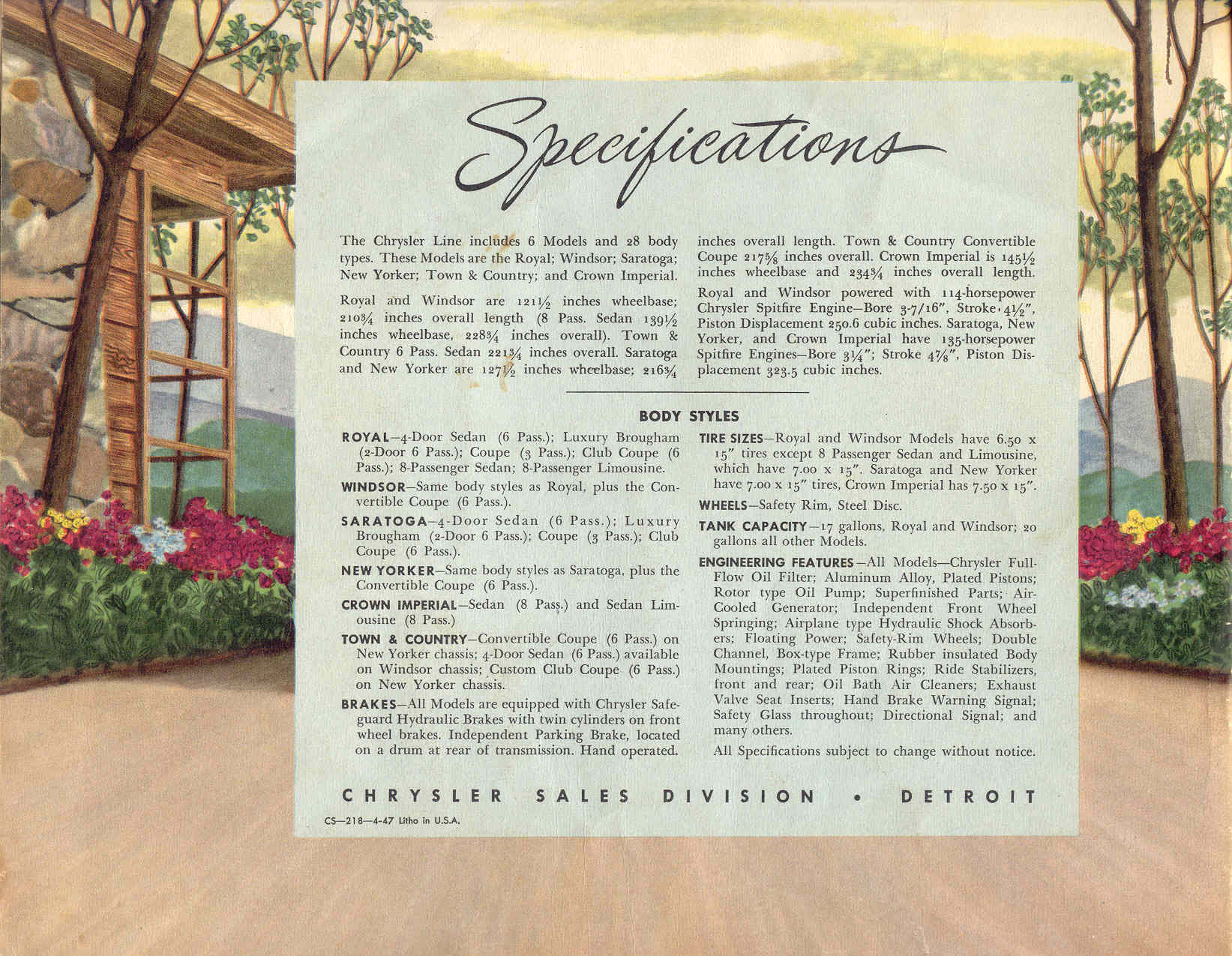 1946 Chrysler Brochure Page 8